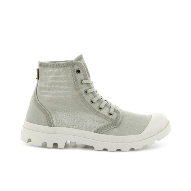 Bottes Palladium Palladenim Femme Vert Clair | FR DHV482T